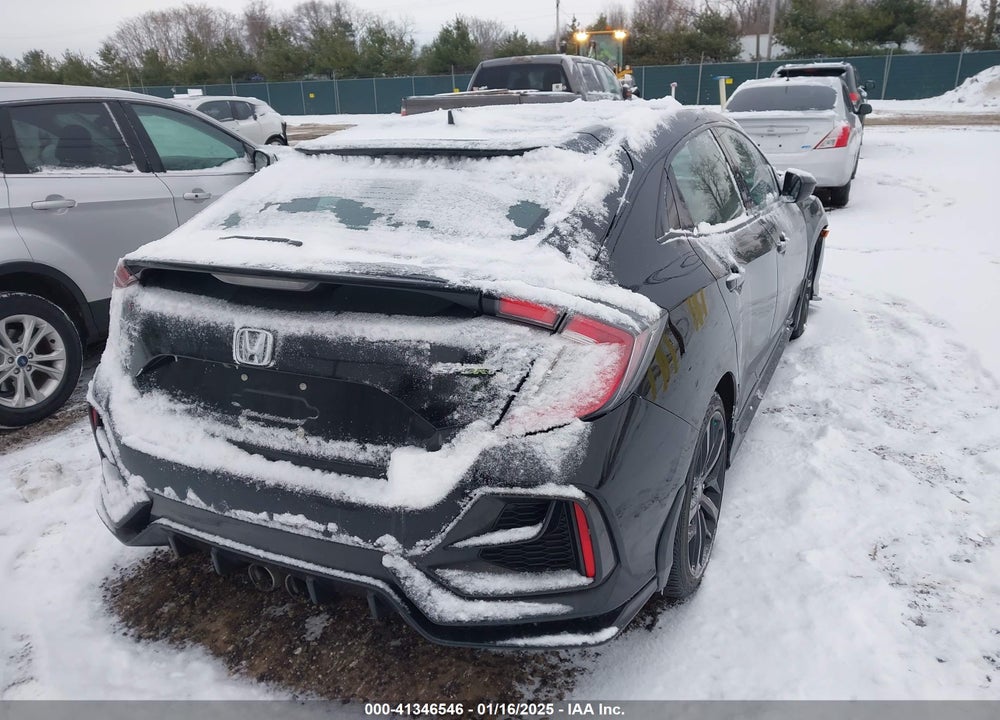 2021 HONDA CIVIC VIN: SHHFK7H41MU206504