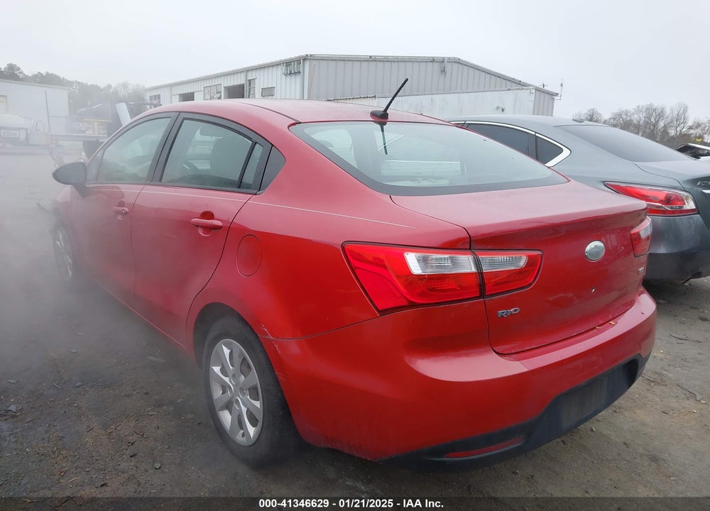 2013 KIA RIO LX VIN: KNADM4A36D6282487