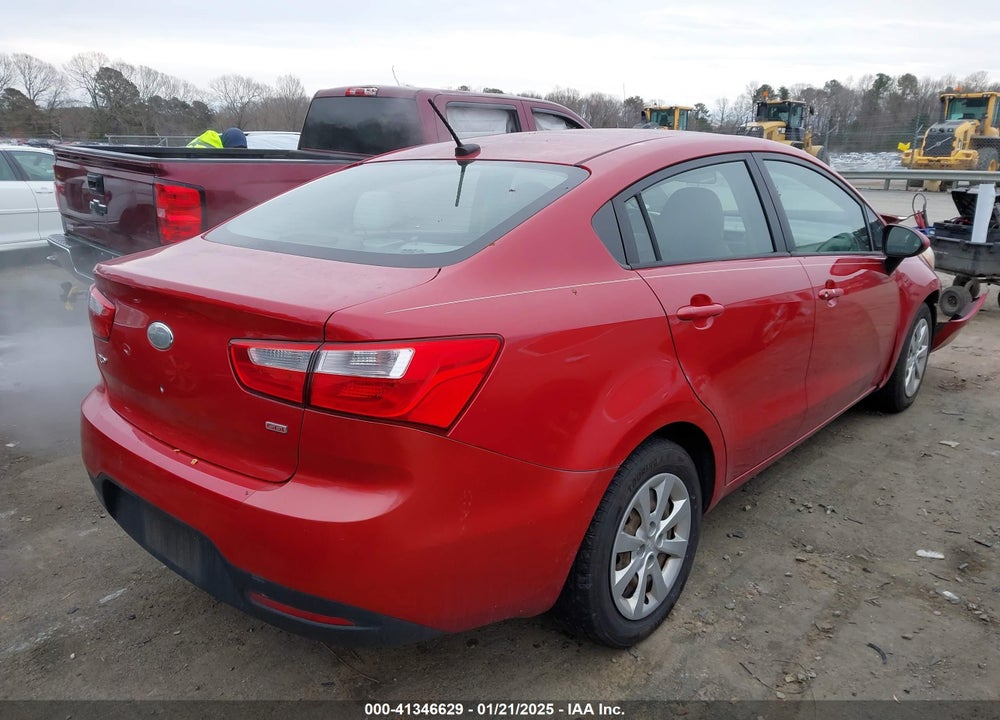 2013 KIA RIO LX VIN: KNADM4A36D6282487