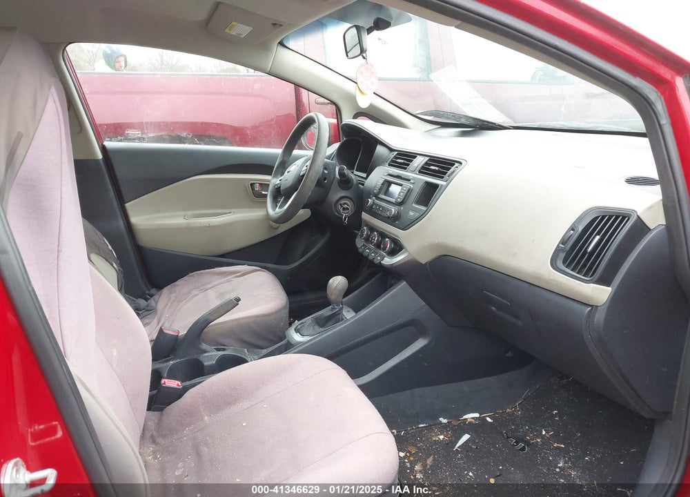 2013 KIA RIO LX VIN: KNADM4A36D6282487