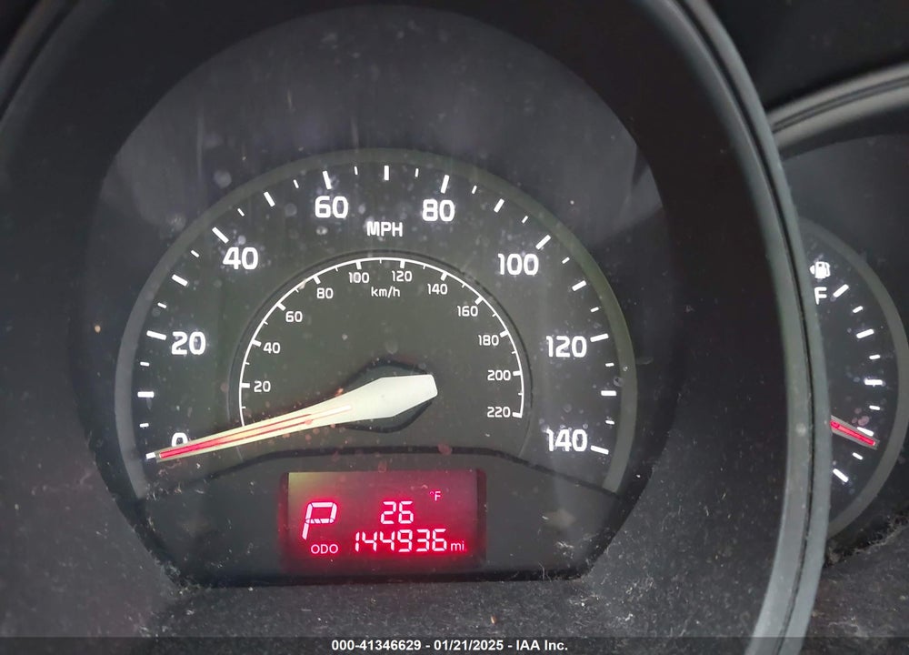2013 KIA RIO LX VIN: KNADM4A36D6282487