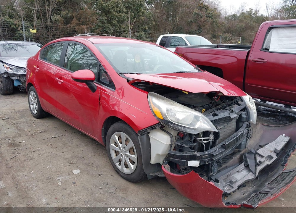 2013 KIA RIO LX VIN: KNADM4A36D6282487