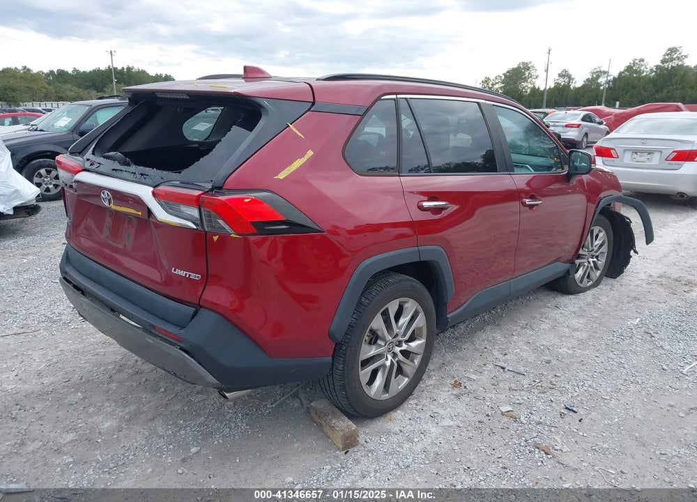 2021 TOYOTA RAV4 LIMITED VIN: 2T3Y1RFV4MW131568