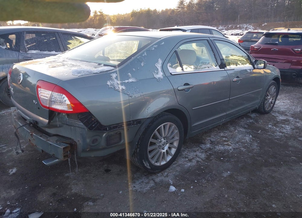 2006 MERCURY MILAN V6 PREMIER VIN: 3MEHM08186R639271
