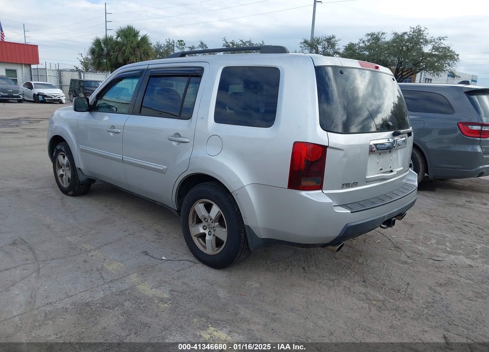 2009 HONDA PILOT EX-L VIN: 5FNYF48669B026599