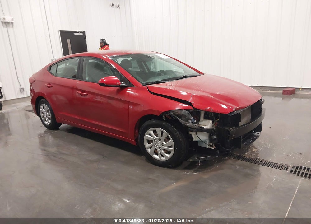 2017 HYUNDAI ELANTRA SE VIN: KMHD74LF3HU084528