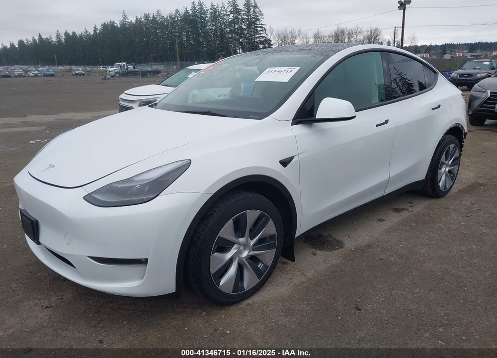 2023 TESLA MODEL Y AWD/LONG RANGE DUAL MOTOR ALL-WHEEL DRIVE VIN: 7SAYGDEEXPF887423