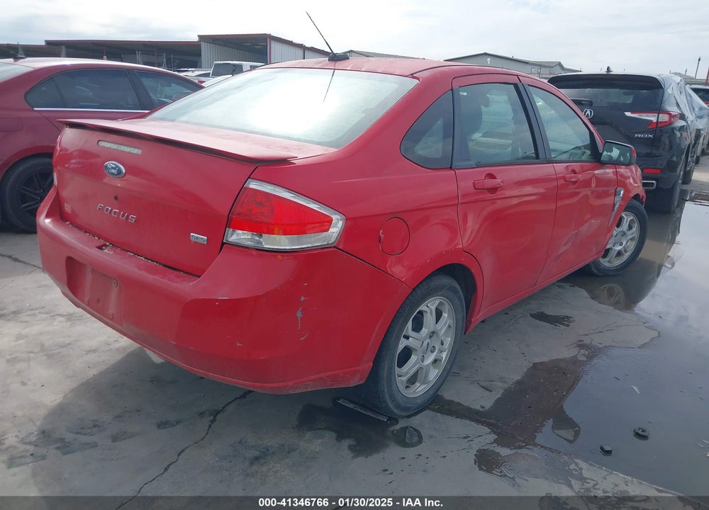 2008 FORD FOCUS VIN: 1FAHP35N08W284748