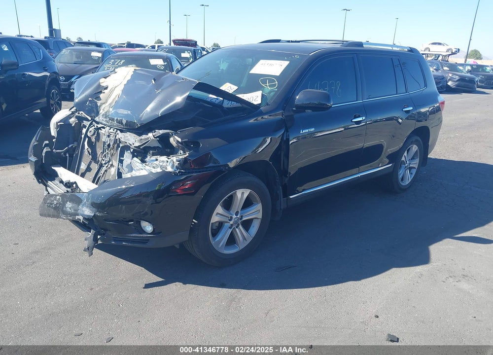 2013 TOYOTA HIGHLANDER LIMITED V6 VIN: 5TDYK3EHXDS125040
