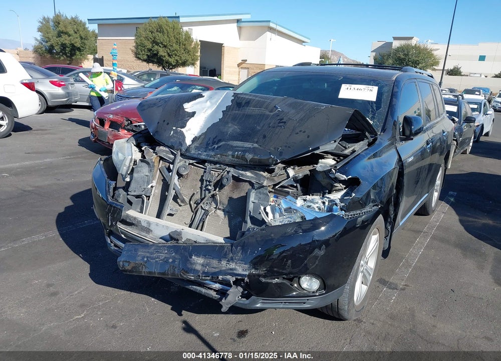 2013 TOYOTA HIGHLANDER LIMITED V6 VIN: 5TDYK3EHXDS125040