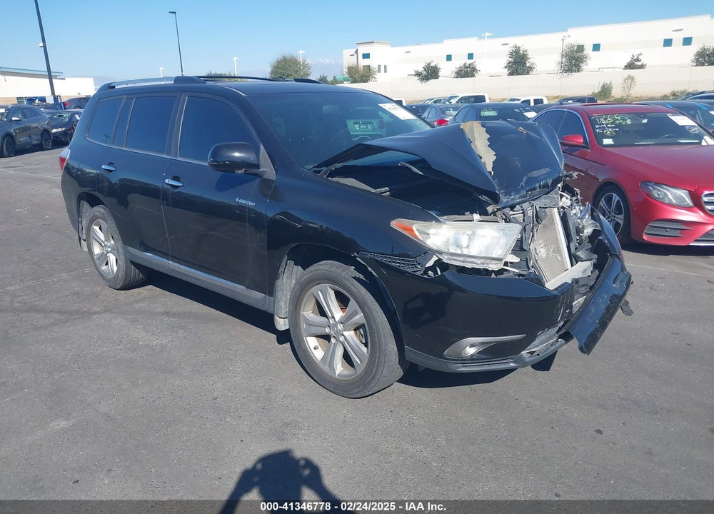 2013 TOYOTA HIGHLANDER LIMITED V6 VIN: 5TDYK3EHXDS125040