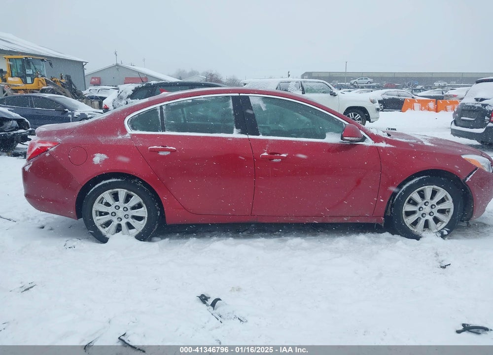 2012 BUICK REGAL VIN: 2G4GR5ER9C9210000