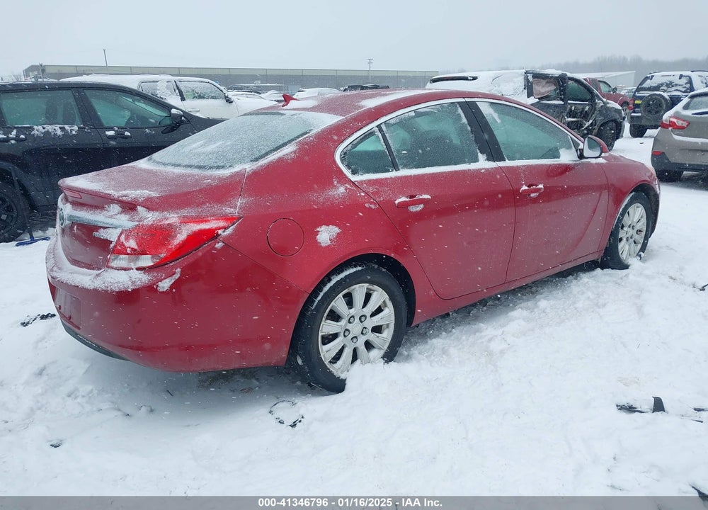 2012 BUICK REGAL VIN: 2G4GR5ER9C9210000