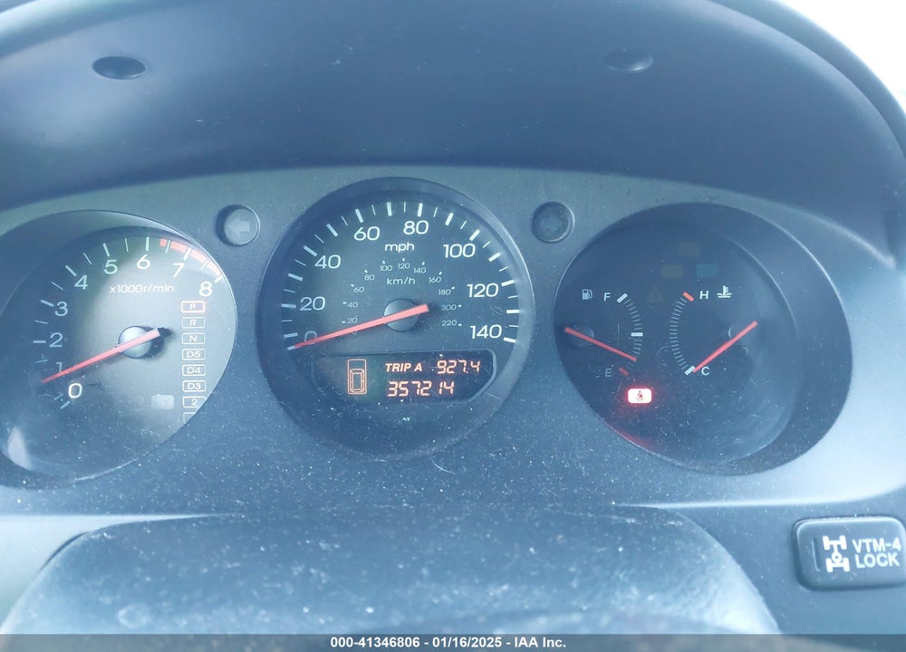 2003 ACURA MDX VIN: 2HNYD18613H542448