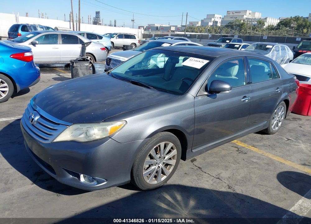2011 TOYOTA AVALON VIN: 4T1BK3DB2BU422049