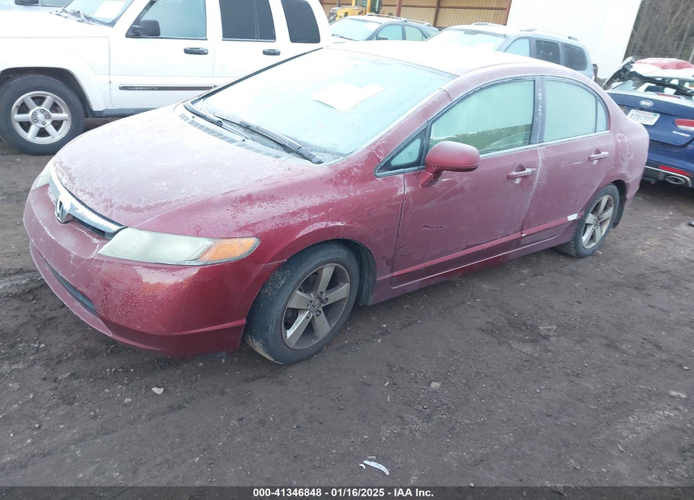 2006 HONDA CIVIC EX VIN: 1HGFA16876L064460