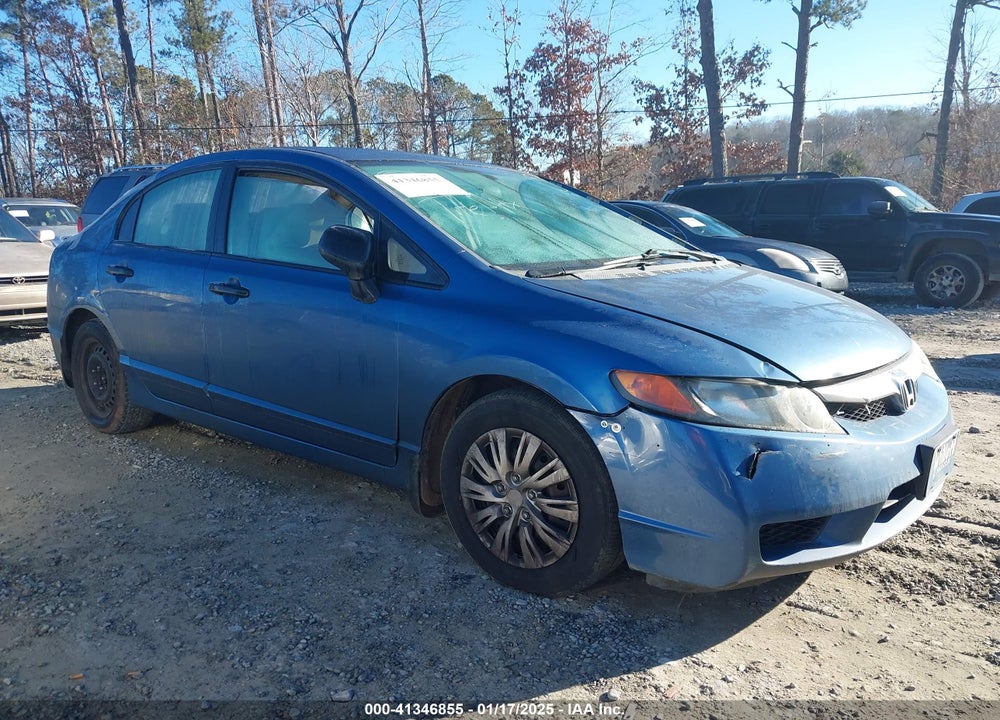 2010 HONDA CIVIC VP VIN: 19XFA1F38AE052029