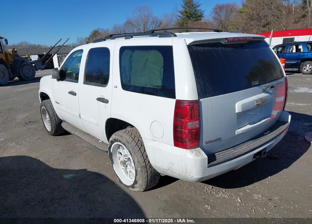 2008 CHEVROLET TAHOE LS VIN: 1GNFC13C88J193492