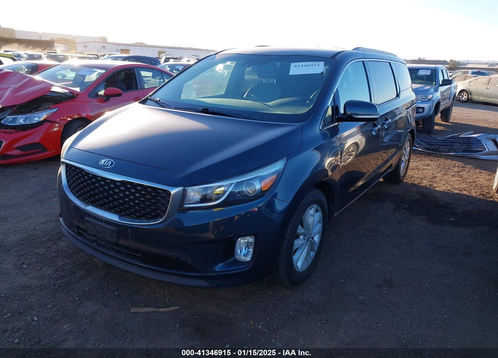 2017 KIA SEDONA EX VIN: KNDMC5C18H6252954