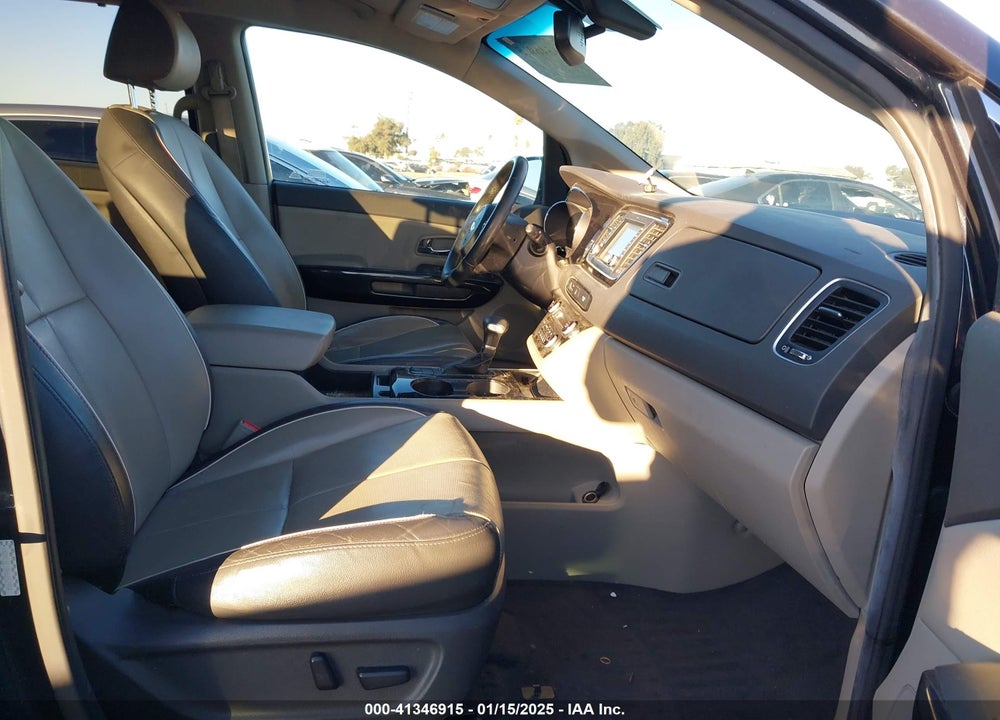 2017 KIA SEDONA EX VIN: KNDMC5C18H6252954