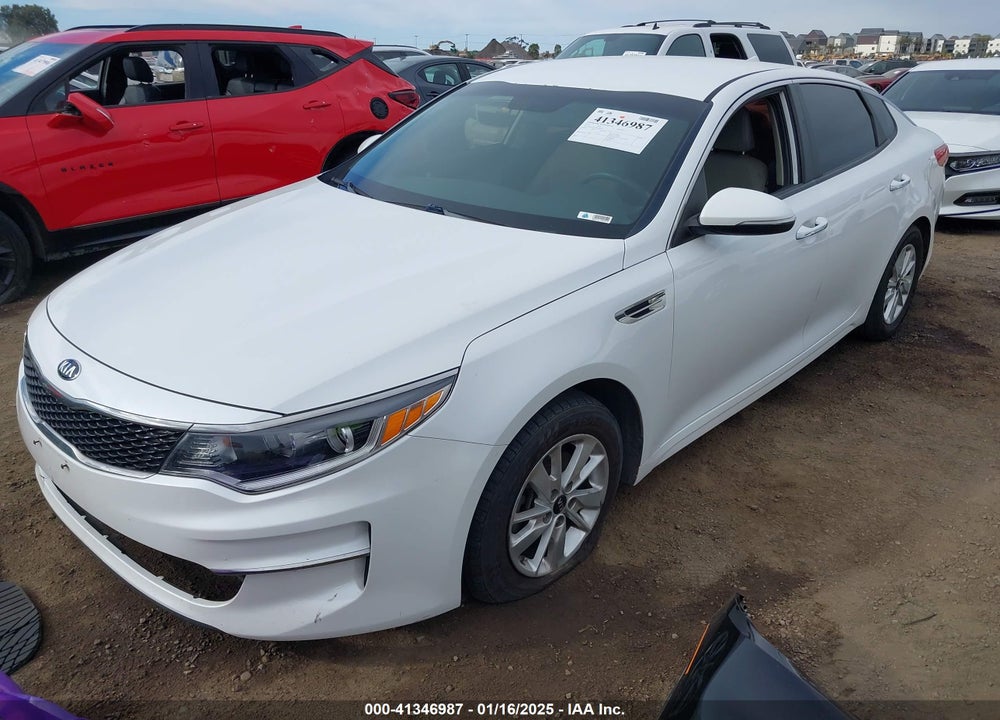 2016 KIA OPTIMA LX VIN: KNAGT4L34G5102334