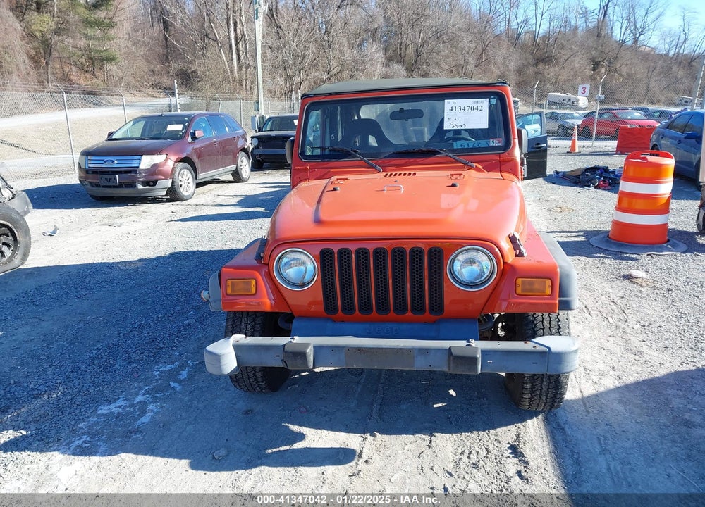 2006 JEEP WRANGLER SE VIN: 1J4FA29S16P712101