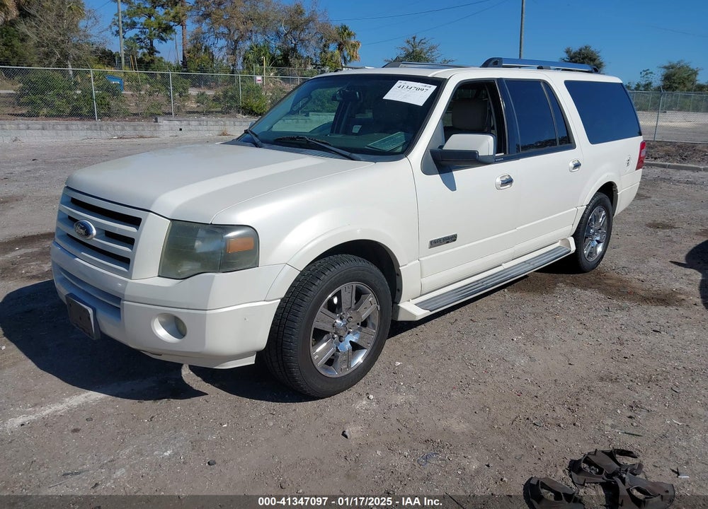 2007 FORD EXPEDITION EL LIMITED VIN: 1FMFK195X7LA98810