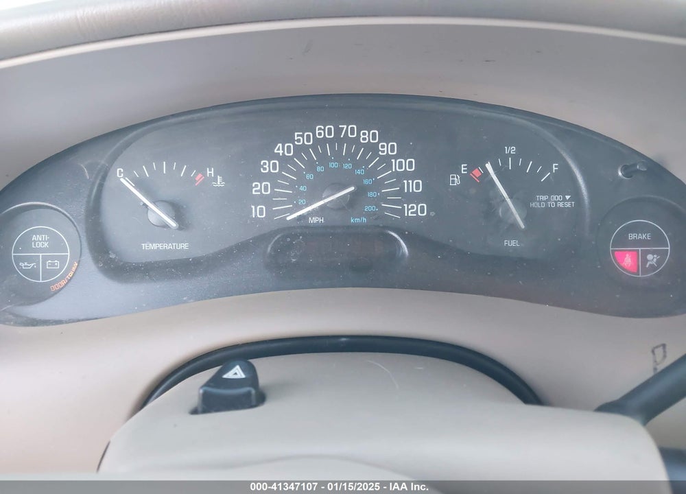 2002 BUICK CENTURY LIMITED VIN: 2G4WY55J921296480