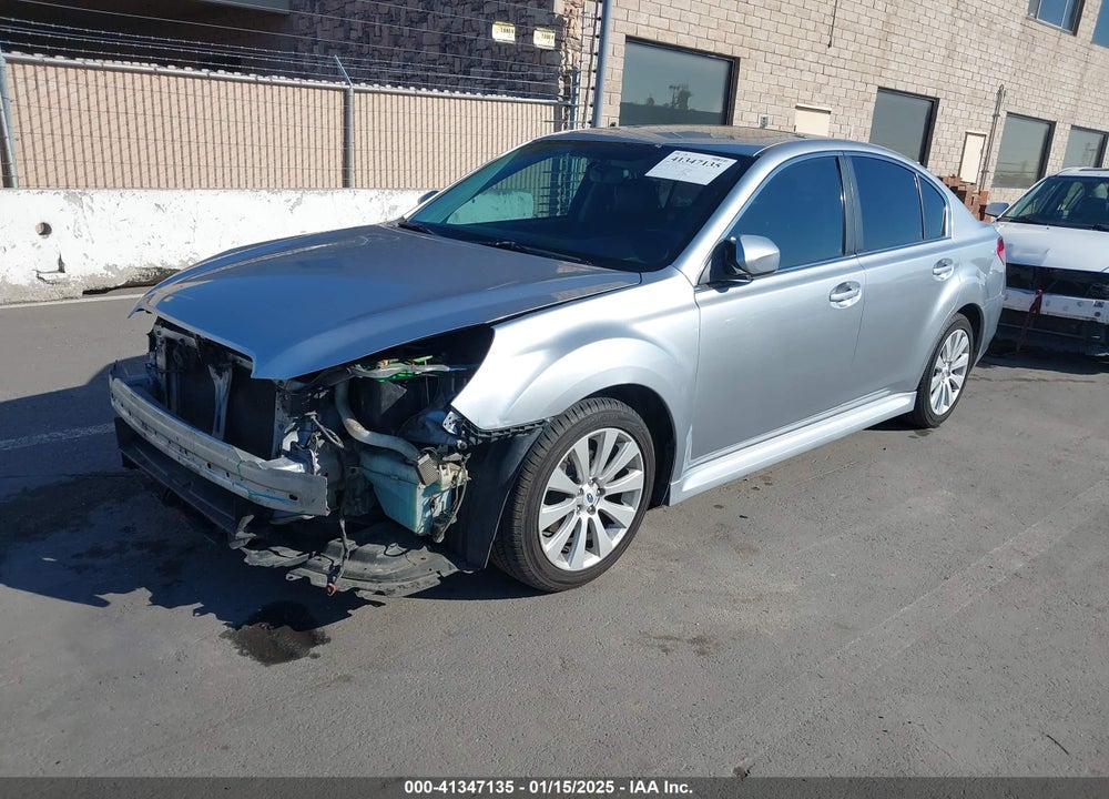 2012 SUBARU LEGACY VIN: 4S3BMBK66C3041858