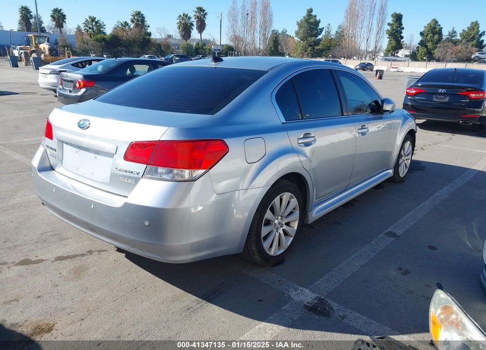 2012 SUBARU LEGACY VIN: 4S3BMBK66C3041858