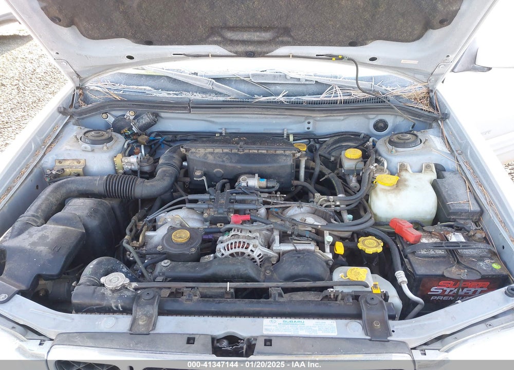 2001 SUBARU FORESTER S VIN: JF1SF65651G704023