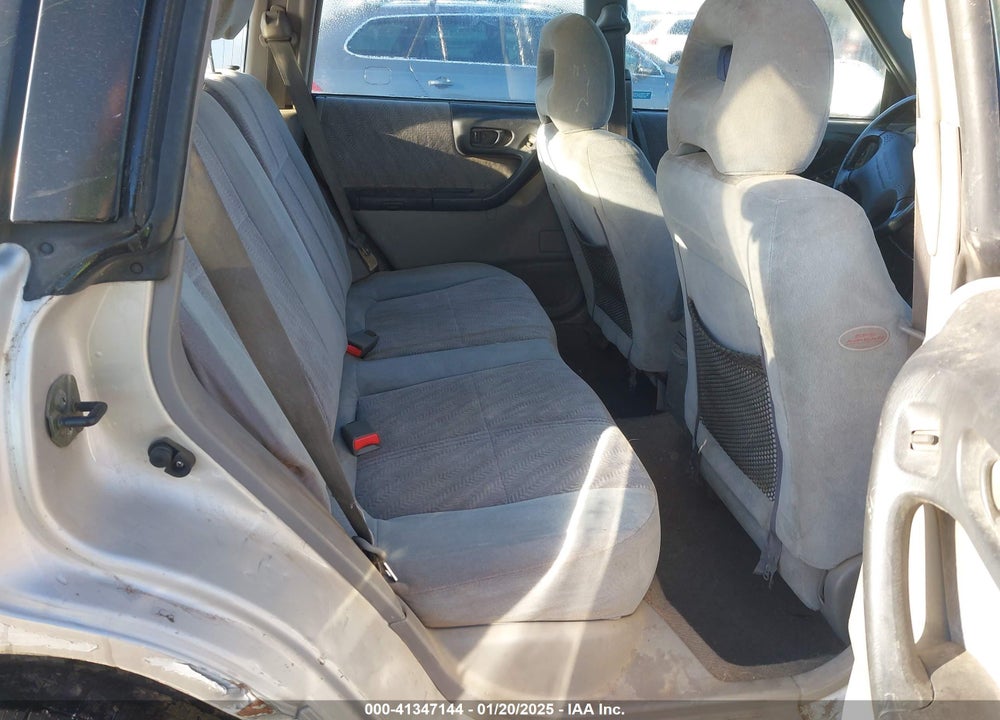 2001 SUBARU FORESTER S VIN: JF1SF65651G704023