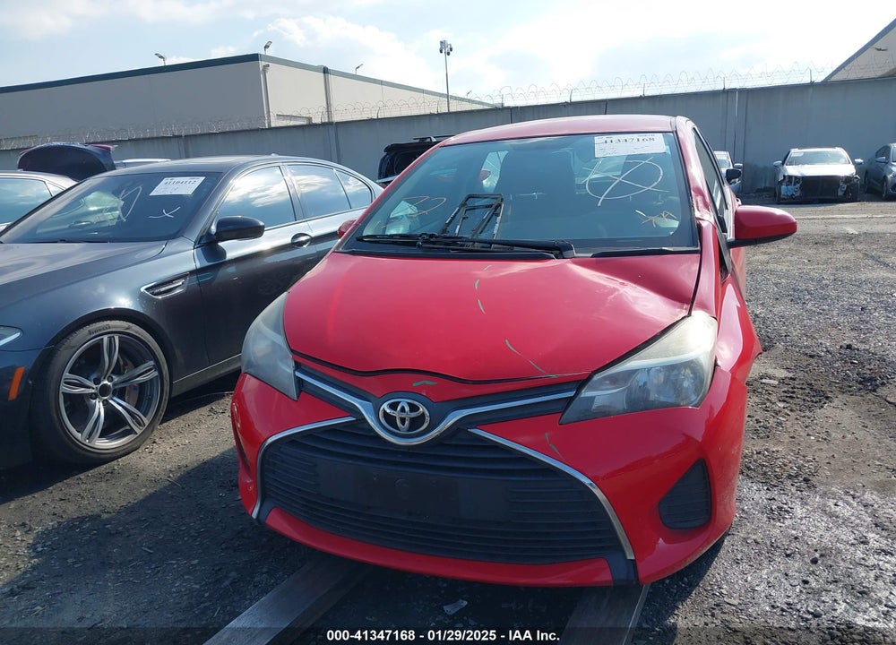 2015 TOYOTA YARIS VIN: VNKKTUD36FA022820