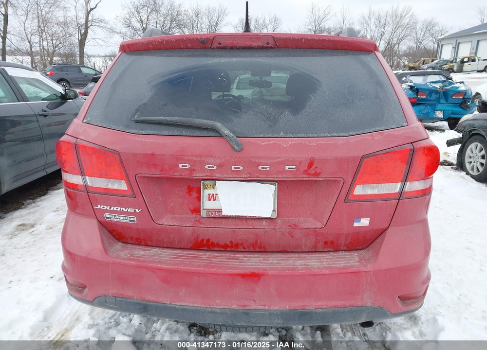 2015 DODGE JOURNEY SXT VIN: 3C4PDCBB2FT738431