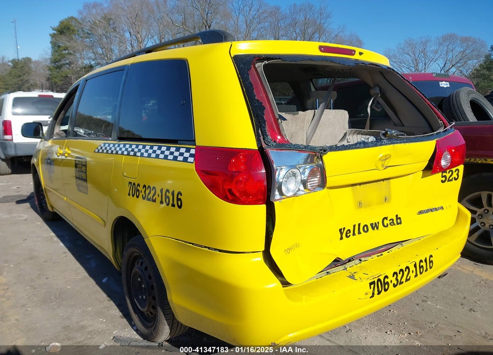 2009 TOYOTA SIENNA LE VIN: 5TDZK23C69S255927