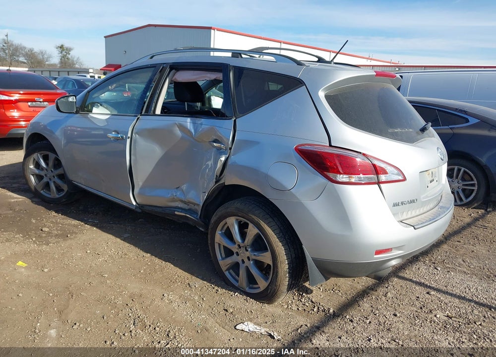 2012 NISSAN MURANO LE VIN: JN8AZ1MU4CW120063