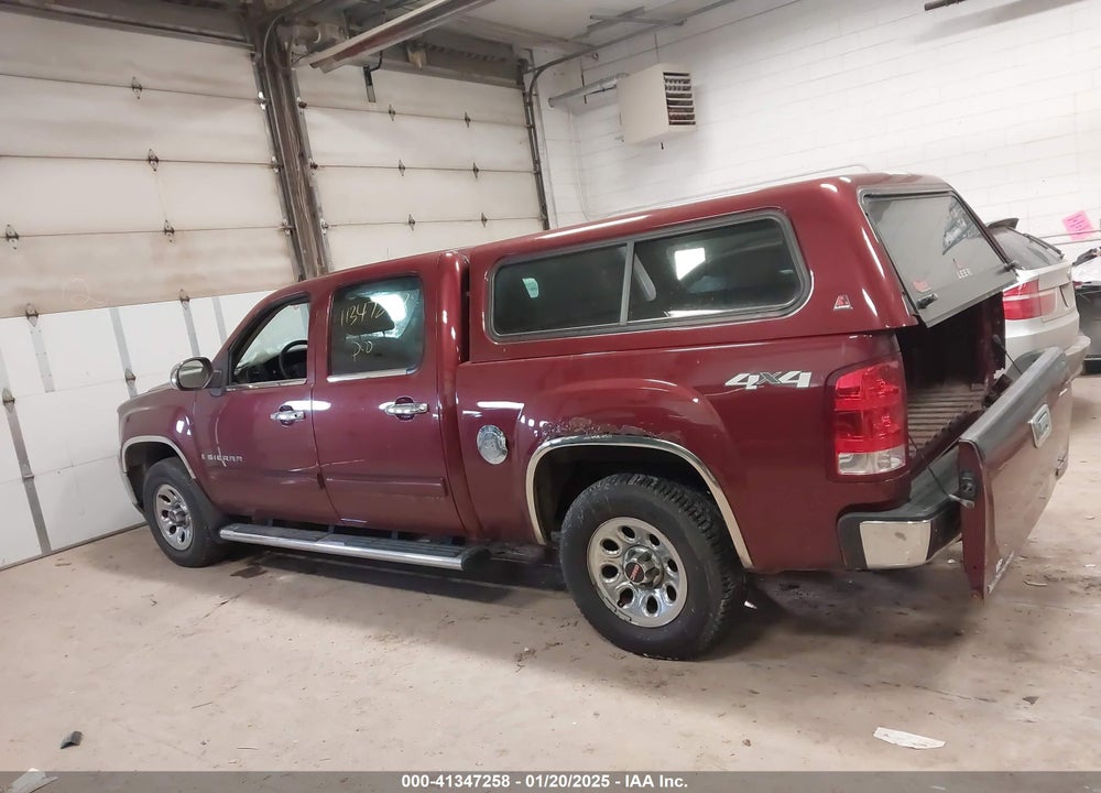 2009 GMC SIERRA 1500 VIN: 3GTEK13CX9G220119