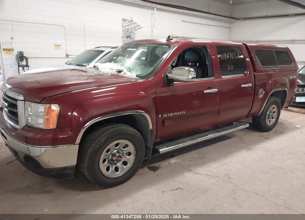 2009 GMC SIERRA 1500 VIN: 3GTEK13CX9G220119