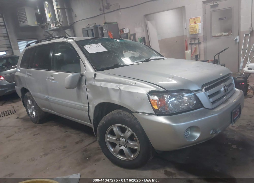 2005 TOYOTA HIGHLANDER V6 VIN: JTEEP21A150067715