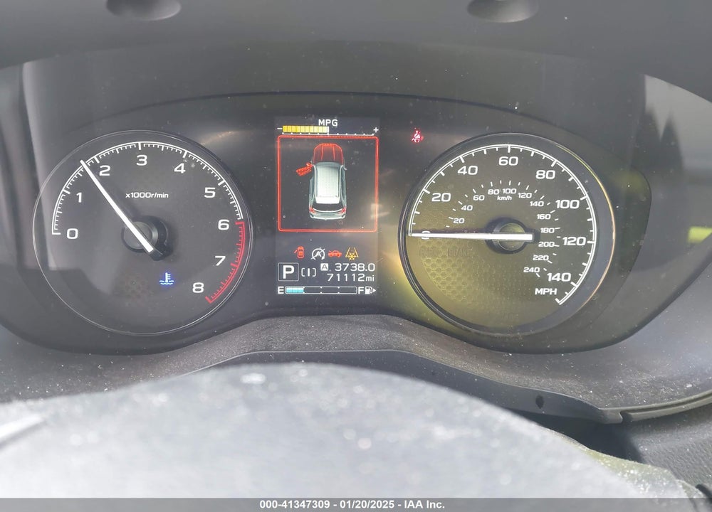 2020 SUBARU FORESTER VIN: JF2SKAAC3LH587285