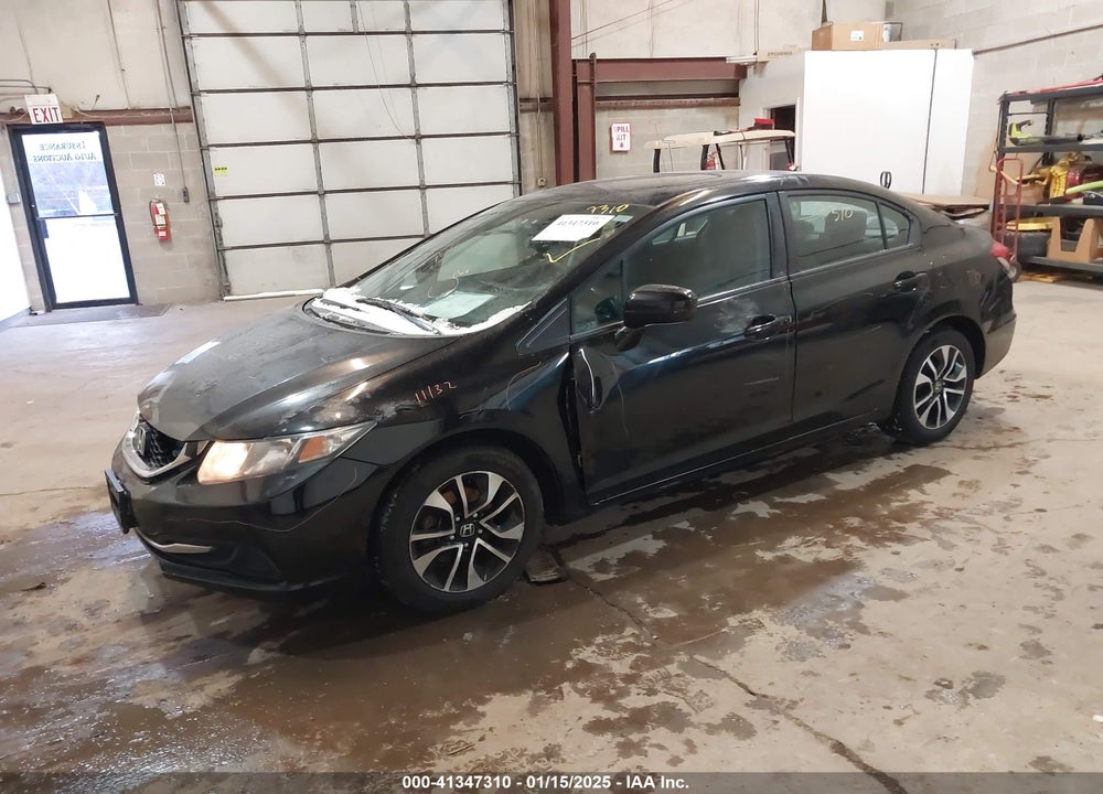 2014 HONDA CIVIC VIN: 19XFB2F84EE011238