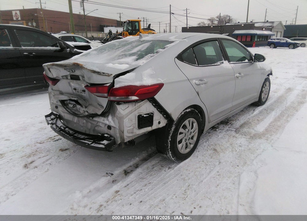 2017 HYUNDAI ELANTRA SE VIN: KMHD74LF1HU117011