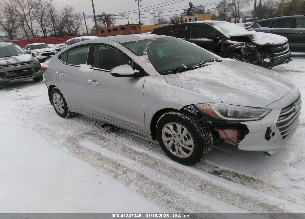 2017 HYUNDAI ELANTRA SE VIN: KMHD74LF1HU117011