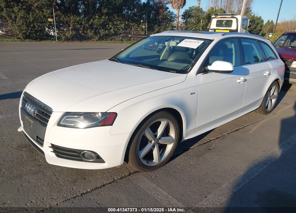 2012 AUDI A4 VIN: WAUWFAFL4CA006539