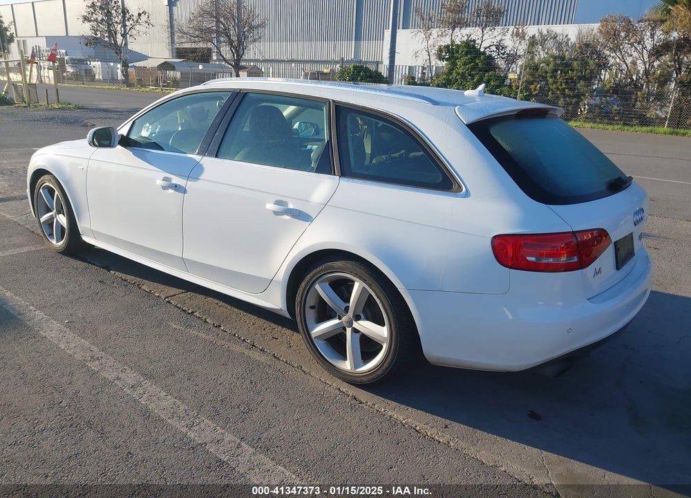2012 AUDI A4 VIN: WAUWFAFL4CA006539