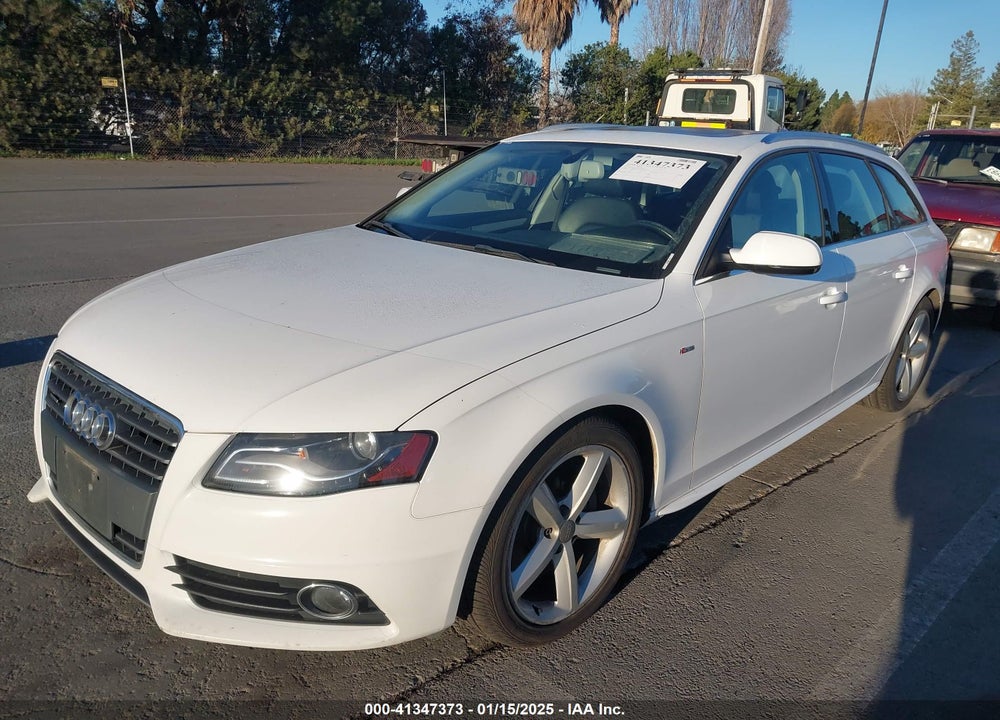 2012 AUDI A4 VIN: WAUWFAFL4CA006539