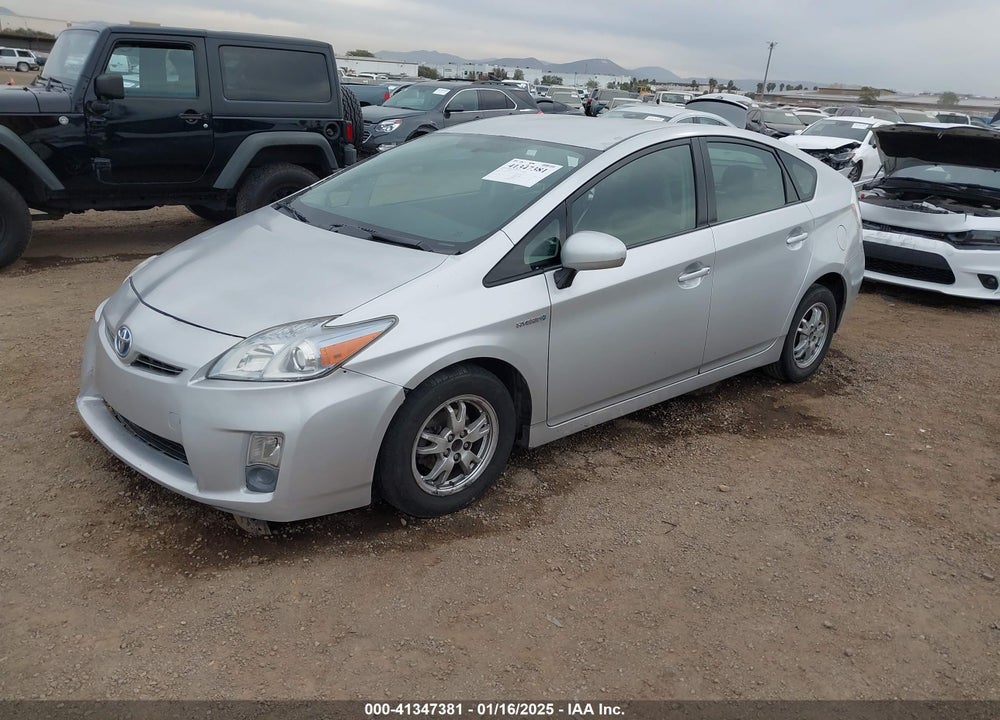 2010 TOYOTA PRIUS II VIN: JTDKN3DUXA1250639
