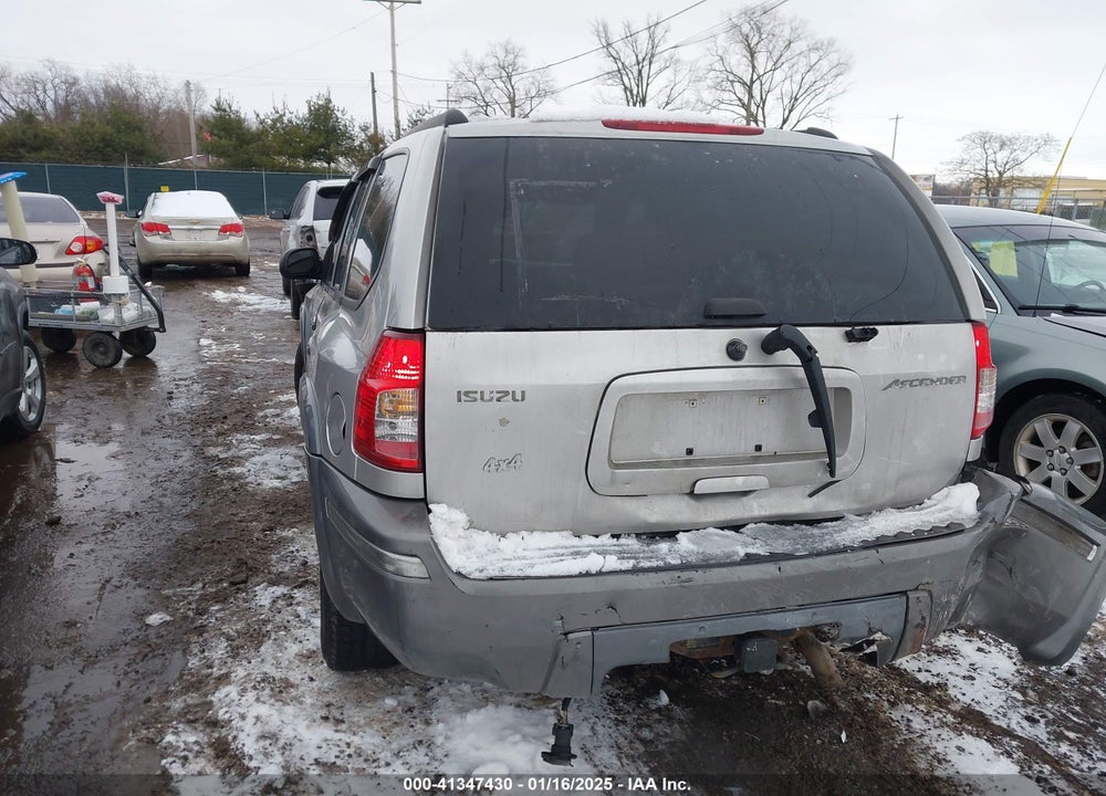2008 ISUZU ASCENDER S VIN: 4NUDS13S182700824