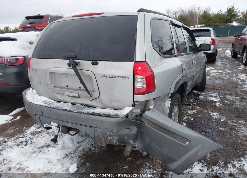 2008 ISUZU ASCENDER S VIN: 4NUDS13S182700824