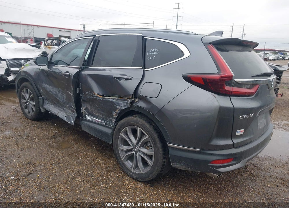 2021 HONDA CR-V AWD TOURING VIN: 2HKRW2H93MH674995